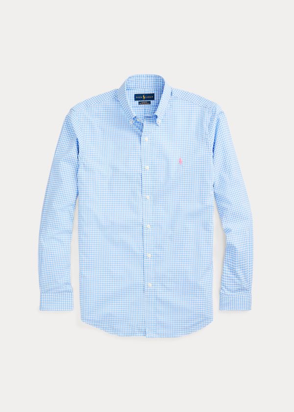 Men's Polo Ralph Lauren Classic Fit Gingham Shirts | 049835NPR